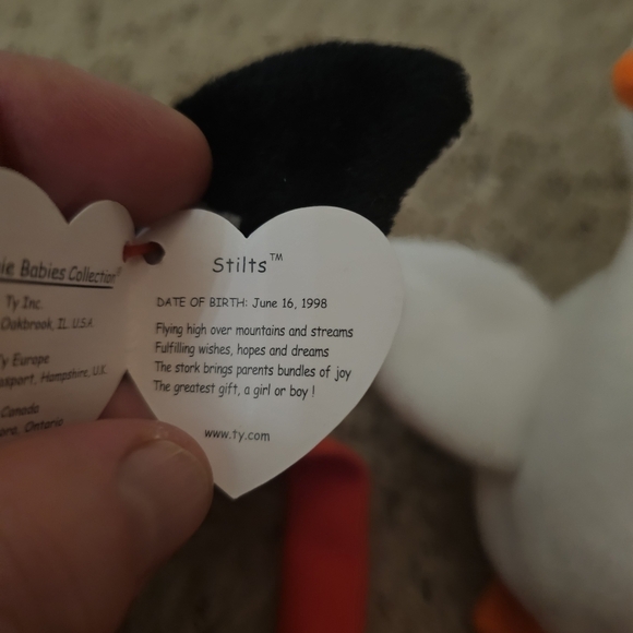 Beanie Baby Bird Bundle Gracie, Honks & Stilts - Picture 7 of 7